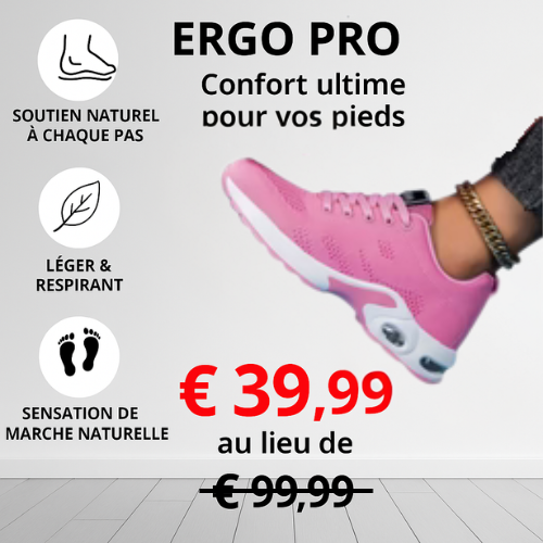 👉 Ergo Pro – Chaussures de marche ergonomiques pour un confort absolu